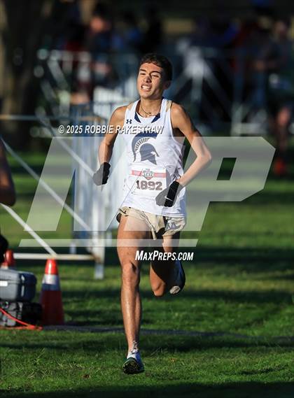 Thumbnail 1 in UIL 3A Boys Cross Country State Final photogallery.