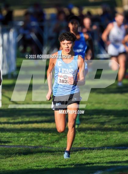Thumbnail 1 in UIL 3A Boys Cross Country State Final photogallery.