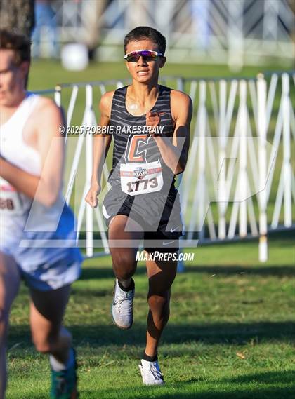Thumbnail 1 in UIL 3A Boys Cross Country State Final photogallery.