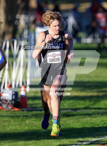Thumbnail 2 in UIL 3A Boys Cross Country State Final photogallery.