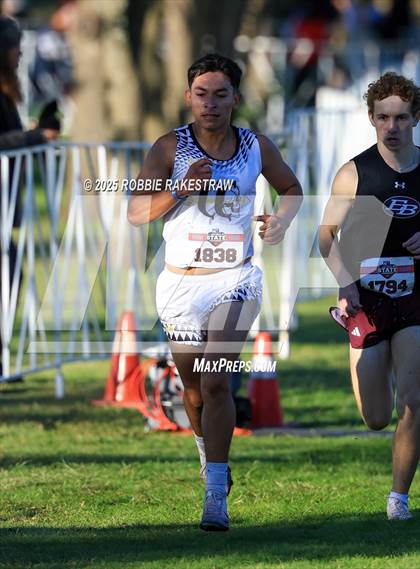 Thumbnail 1 in UIL 3A Boys Cross Country State Final photogallery.