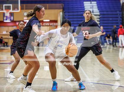 Thumbnail 3 in Estrella Foothills vs. Liberty (Las Vegas Thanksgiving Showcase) photogallery.
