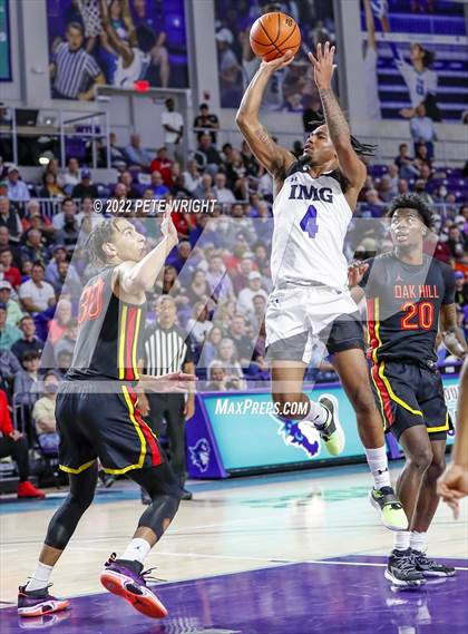Thumbnail 3 in IMG Academy vs Oak Hill Academy (City of Palms Classic)  photogallery.