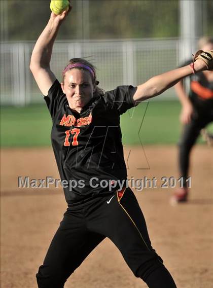 Thumbnail 3 in La Habra vs. Mission Viejo (Woodbridge Tournament) photogallery.