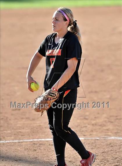 Thumbnail 3 in La Habra vs. Mission Viejo (Woodbridge Tournament) photogallery.