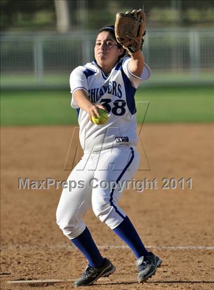 Thumbnail 3 in La Habra vs. Mission Viejo (Woodbridge Tournament) photogallery.