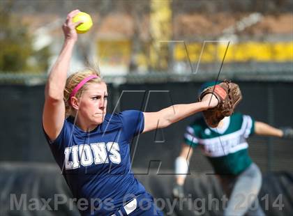 Thumbnail 1 in Prestonwood vs Prosper (LCS/Argyle Softball Tournament) photogallery.