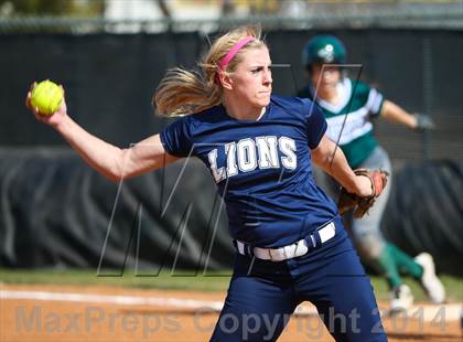 Thumbnail 2 in Prestonwood vs Prosper (LCS/Argyle Softball Tournament) photogallery.