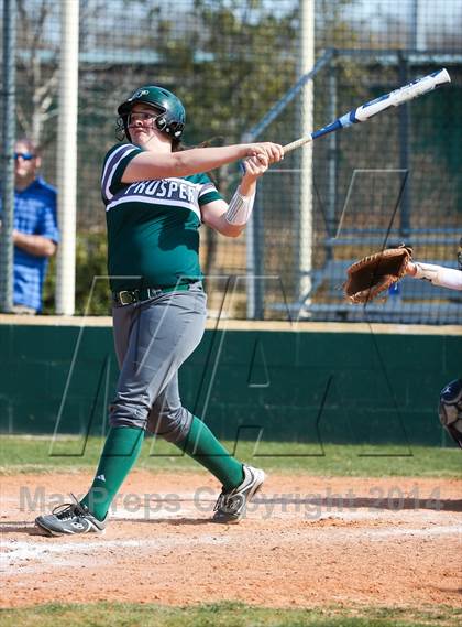 Thumbnail 2 in Prestonwood vs Prosper (LCS/Argyle Softball Tournament) photogallery.