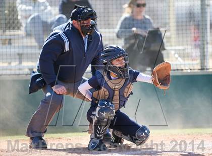 Thumbnail 2 in Prestonwood vs Prosper (LCS/Argyle Softball Tournament) photogallery.