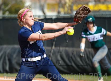 Thumbnail 3 in Prestonwood vs Prosper (LCS/Argyle Softball Tournament) photogallery.