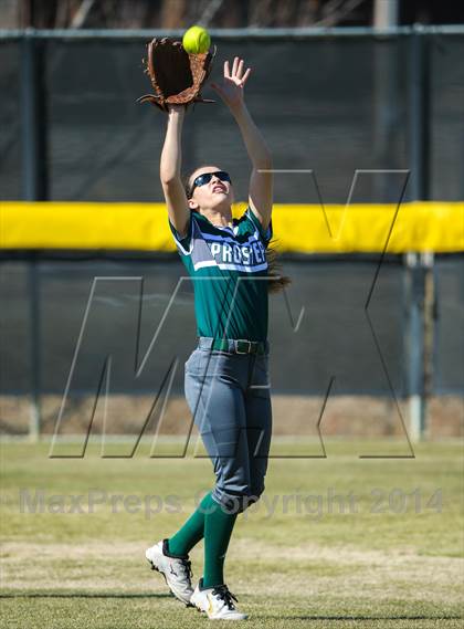 Thumbnail 3 in Prestonwood vs Prosper (LCS/Argyle Softball Tournament) photogallery.