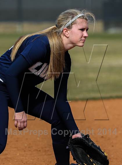 Thumbnail 3 in Prestonwood vs Prosper (LCS/Argyle Softball Tournament) photogallery.