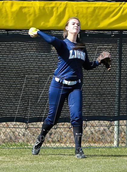 Thumbnail 1 in Prestonwood vs Prosper (LCS/Argyle Softball Tournament) photogallery.