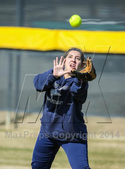 Thumbnail 2 in Prestonwood vs Prosper (LCS/Argyle Softball Tournament) photogallery.