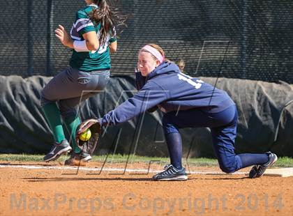 Thumbnail 2 in Prestonwood vs Prosper (LCS/Argyle Softball Tournament) photogallery.