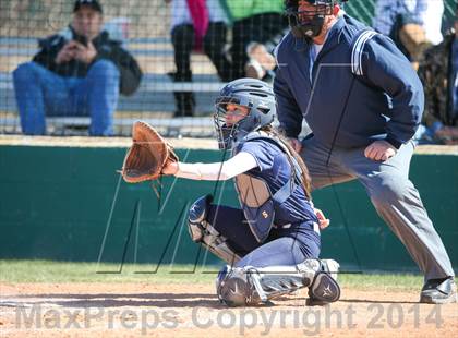 Thumbnail 3 in Prestonwood vs Prosper (LCS/Argyle Softball Tournament) photogallery.