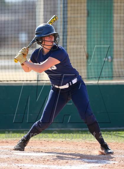 Thumbnail 3 in Prestonwood vs Prosper (LCS/Argyle Softball Tournament) photogallery.