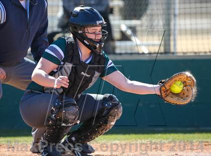 Thumbnail 2 in Prestonwood vs Prosper (LCS/Argyle Softball Tournament) photogallery.