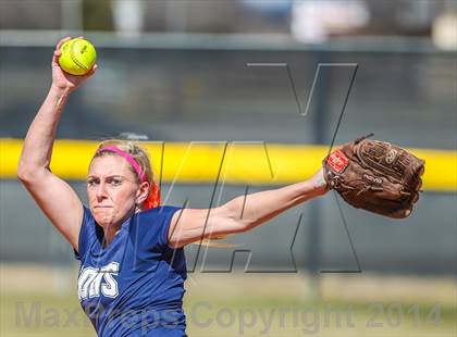 Thumbnail 2 in Prestonwood vs Prosper (LCS/Argyle Softball Tournament) photogallery.