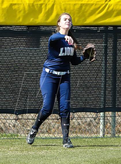 Thumbnail 2 in Prestonwood vs Prosper (LCS/Argyle Softball Tournament) photogallery.