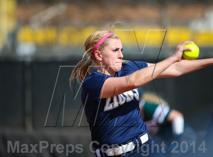 Thumbnail 2 in Prestonwood vs Prosper (LCS/Argyle Softball Tournament) photogallery.