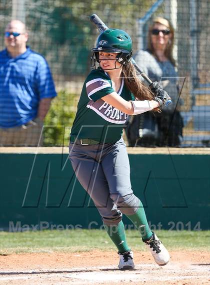 Thumbnail 1 in Prestonwood vs Prosper (LCS/Argyle Softball Tournament) photogallery.