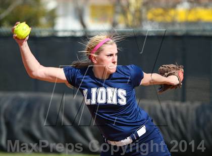 Thumbnail 2 in Prestonwood vs Prosper (LCS/Argyle Softball Tournament) photogallery.