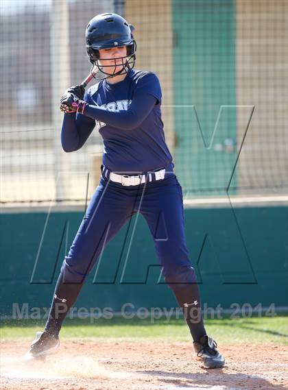 Thumbnail 3 in Prestonwood vs Prosper (LCS/Argyle Softball Tournament) photogallery.