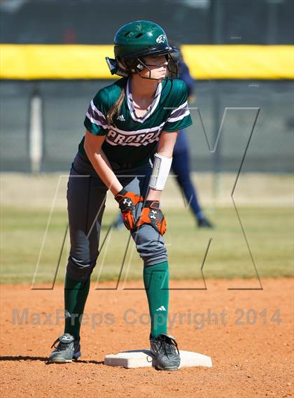 Thumbnail 2 in Prestonwood vs Prosper (LCS/Argyle Softball Tournament) photogallery.