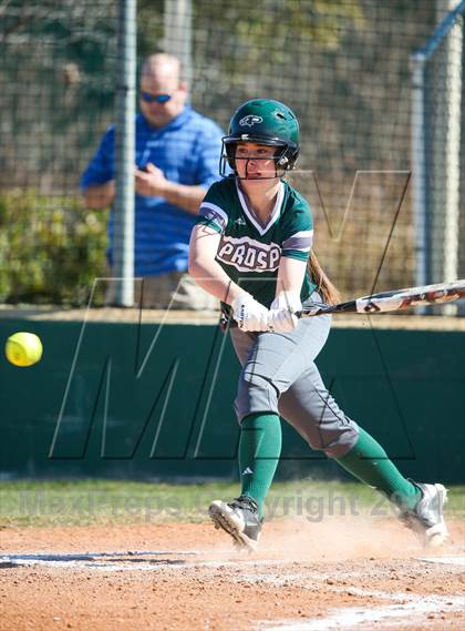 Thumbnail 2 in Prestonwood vs Prosper (LCS/Argyle Softball Tournament) photogallery.