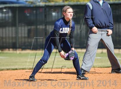 Thumbnail 1 in Prestonwood vs Prosper (LCS/Argyle Softball Tournament) photogallery.