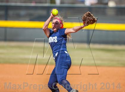 Thumbnail 2 in Prestonwood vs Prosper (LCS/Argyle Softball Tournament) photogallery.
