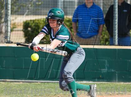 Thumbnail 3 in Prestonwood vs Prosper (LCS/Argyle Softball Tournament) photogallery.