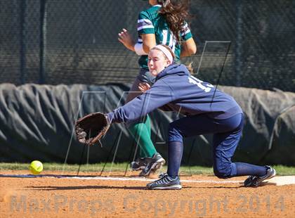 Thumbnail 3 in Prestonwood vs Prosper (LCS/Argyle Softball Tournament) photogallery.