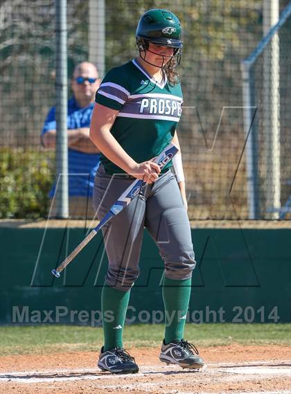 Thumbnail 3 in Prestonwood vs Prosper (LCS/Argyle Softball Tournament) photogallery.