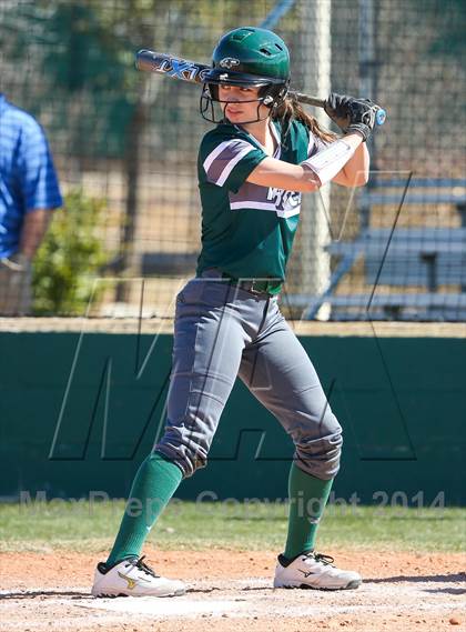 Thumbnail 3 in Prestonwood vs Prosper (LCS/Argyle Softball Tournament) photogallery.