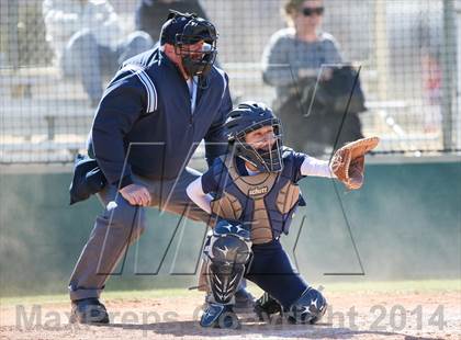 Thumbnail 3 in Prestonwood vs Prosper (LCS/Argyle Softball Tournament) photogallery.