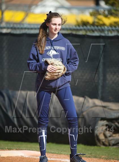 Thumbnail 2 in Prestonwood vs Prosper (LCS/Argyle Softball Tournament) photogallery.
