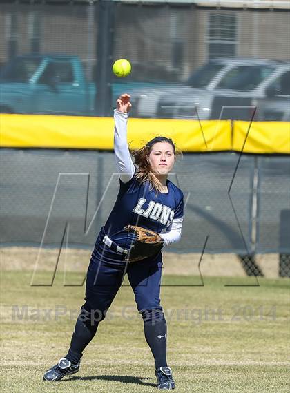 Thumbnail 2 in Prestonwood vs Prosper (LCS/Argyle Softball Tournament) photogallery.