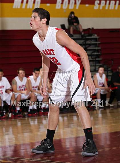 Thumbnail 1 in Oak Park vs. Hart (SFV Invitational) photogallery.