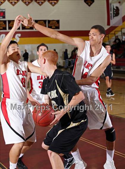 Thumbnail 1 in Oak Park vs. Hart (SFV Invitational) photogallery.