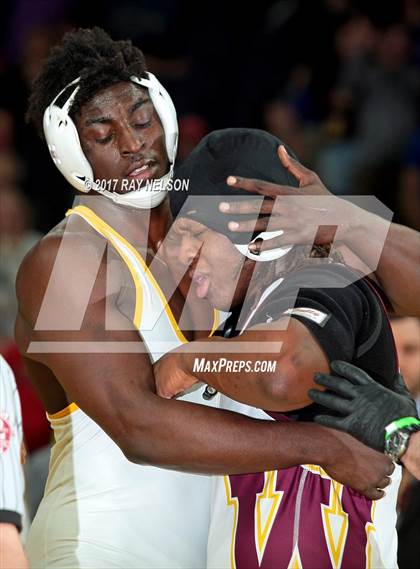 Thumbnail 2 in NYSPHSAA Wrestling Championship Finals - 160lbs -285lbs photogallery.