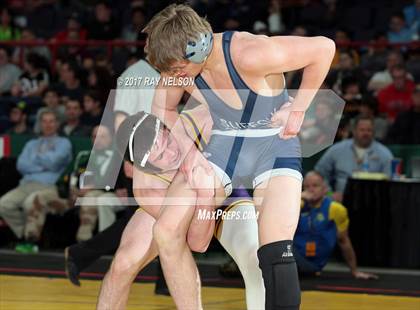 Thumbnail 3 in NYSPHSAA Wrestling Championship Finals - 160lbs -285lbs photogallery.