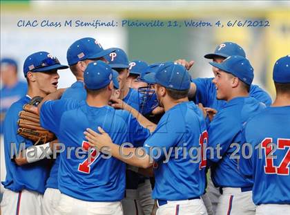 Thumbnail 1 in Weston vs. Plainville (CIAC Class M Semifinal) photogallery.