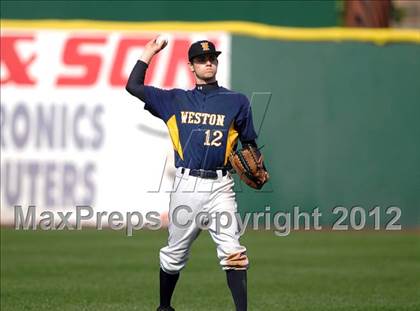 Thumbnail 3 in Weston vs. Plainville (CIAC Class M Semifinal) photogallery.