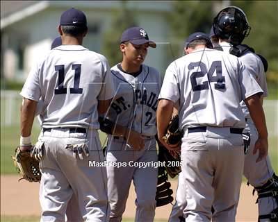 Thumbnail 1 in St. Paul @ Ontario Christian (Sec. Playoff) photogallery.