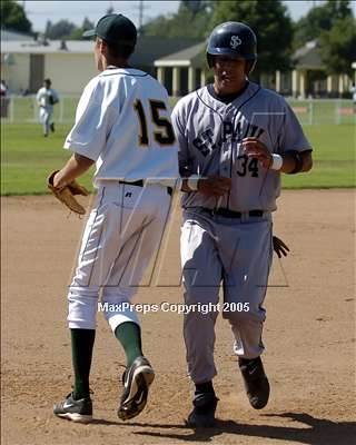 Thumbnail 3 in St. Paul @ Ontario Christian (Sec. Playoff) photogallery.
