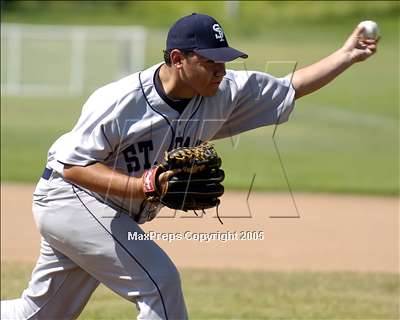 Thumbnail 3 in St. Paul @ Ontario Christian (Sec. Playoff) photogallery.