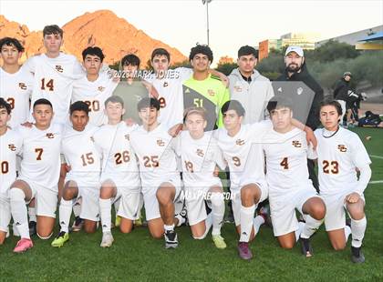 Thumbnail 2 in Salpointe Catholic @ Phoenix Country Day photogallery.